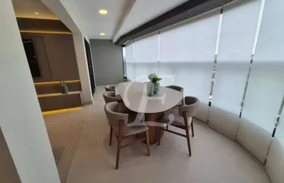 Apartamento mobiliado com 3 dormitórios à venda, 123 m² por r$ 3.300.000 - oka mamoré - barueri/sp
