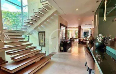 Casa com 4 dormitórios para alugar, 640 m² por r$ 40.000,00/mês - empresarial 18 do forte - barueri/sp
