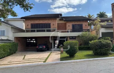 Casa com 5 dormitórios à venda, 490 m² por r$ 3.800.000,00 - alphaville - santana de parnaíba/sp