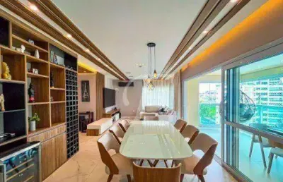 Apartamento com 4 suítes para alugar, 200 m² por r$ 28.000/mês - alphaville empresarial - barueri/sp
