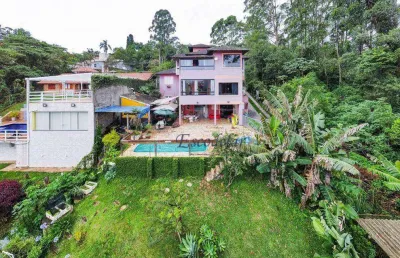 Casa com 5 dormitórios à venda, 430 m² por r$ 1.550.000,00 - cantareira - mairiporã/sp