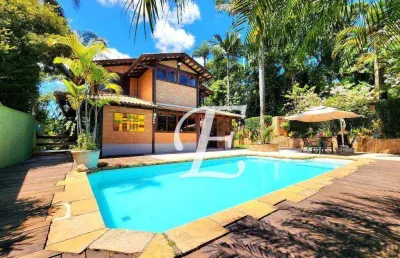 Casa com 4 dormitórios à venda, 280 m² por r$ 2.200.000,00 - serra da cantareira - mairiporã/sp