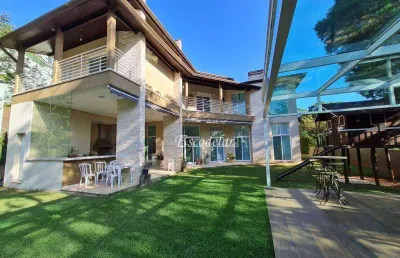 Casa com 3 suítes à venda, 550 m² por r$ 2.480.000 - roseira - mairiporã/sp