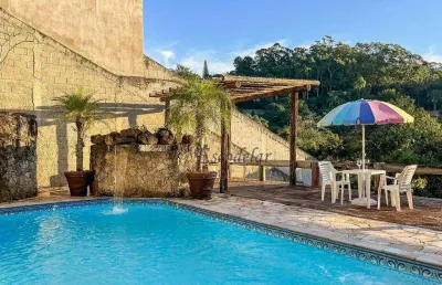 Casa com 5 dormitórios à venda, 580 m² por r$ 1.120.000,00 - serra da cantareira - mairiporã/sp