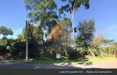 Terreno à venda, 1350 m² por r$ 260.000,00 - alpes da cantareira - mairiporã/sp