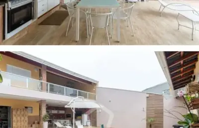 Linda casa planejada com piscina 276m área construída vila mussolini.
