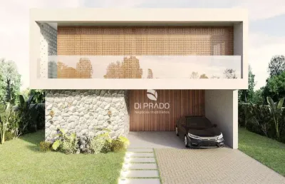 Casa em construção com 4 dormitórios à venda - condomínio fazenda serrazul santa maria - itupeva/sp