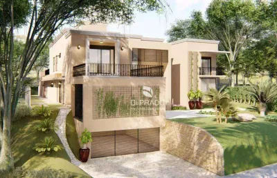 Casa com 4 dormitórios à venda, 650 m² por r$ 5.500.000,00 - serra azul - itupeva/sp