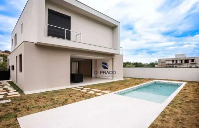 Belíssima casa com 4 suítes à venda, 348 m² área construída em um terreno de 506 m ² por 3.180.000,00 - condomínio alphaville - jundiaí/sp.