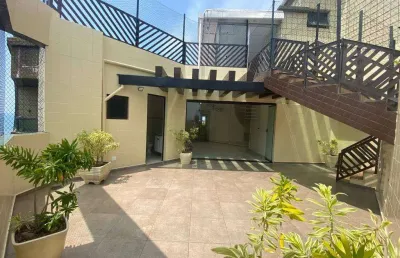 Cobertura à venda em praia grande, vila tupi, com 5 quartos, 205m²