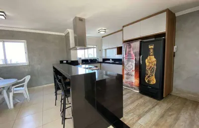 Apartamento à venda em praia grande, guilhermina, com 2 quartos