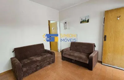 Apartamento à venda em praia grande, vila guilhermina, com 1 quarto, 65m²