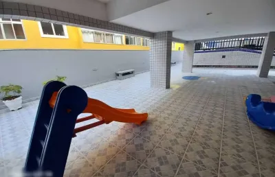 Apartamento à venda em praia grande, vila caiçara, com 3 quartos, 115m²