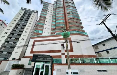 Apartamento à venda em praia grande, jardim real, com 2 quartos, 85m²