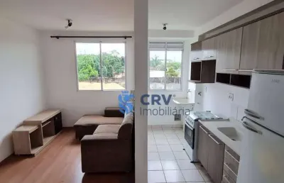 Apartamento com 2 dormitórios à venda, 46 m² por r$ 220.000,00 - jardim jockey club - londrina/pr