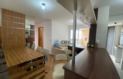 Apartamento mobiliado a venda no edifício evolution home ayrton senna , na gleba palhano