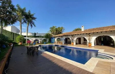 Casa com 5 dormitórios, 815 m² - venda por r$ 17.000.000,00 ou aluguel por r$ 50.000,00/mês - bela suiça - londrina/pr