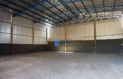 Barracão para alugar, 360 m² por r$ 5.500,00/mês - jardim silvino - cambé/pr