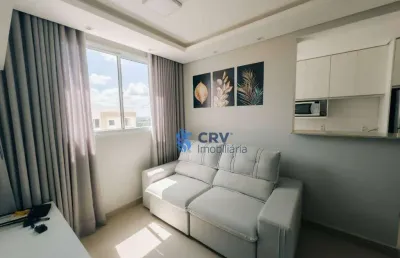 Apartamento para alugar, 45 m² por r$ 2.150,00/mês - cidade industrial ii - londrina/pr