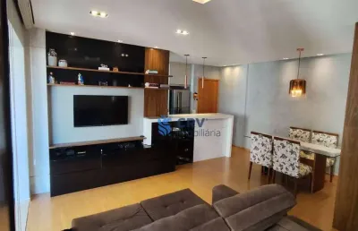 Apartamento com 3 dormitórios para alugar, 82 m² por r$ 5.100,00/mês - santa rosa - londrina/pr
