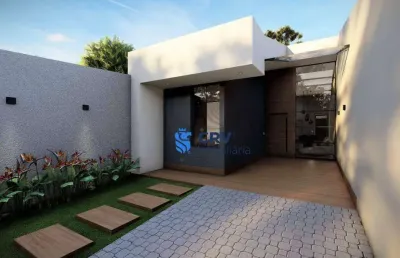Casa com 3 dormitórios à venda, 139 m² por r$ 890.000,00 - jardim burle marx - londrina/pr