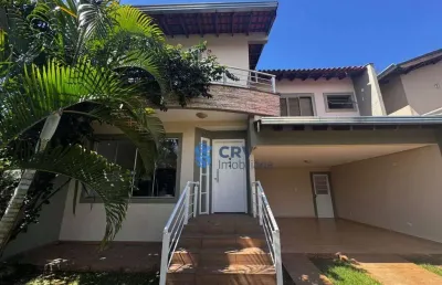 Casa com 3 dormitórios, 237 m² - venda por r$ 1.600.000,00 ou aluguel por r$ 8.700,00/mês - aspen park residence - londrina/pr