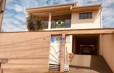 Casa com 4 dormitórios à venda, 247 m² por r$ 680.000,00 - jardim tókio - londrina/pr