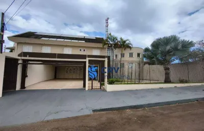 Casa com 4 dormitórios para alugar, 374 m² por r$ 7.900,00/mês - parque residencial alcântara - londrina/pr