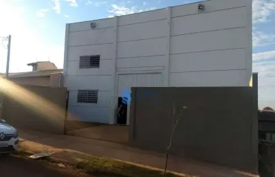 Barracão para alugar, 184 m² por r$ 3.300,00/mês - jardim vale azul - londrina/pr