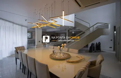 Casa em condomínio fechado com 4 quartos à venda na rua braga, 201, vila lusitânia, são bernardo do campo por r$ 7.900.000