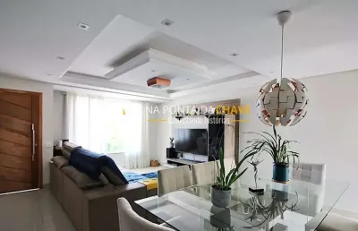 Casa com 3 quartos à venda na rua lázara de oliveira leite, 66, demarchi, são bernardo do campo por r$ 860.000