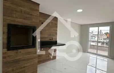 Cobertura com 2 quartos para alugar na rua elza, 115, vila linda, santo andré por r$ 2.600