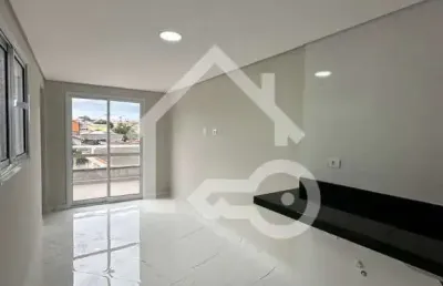 Cobertura com 2 quartos à venda na rua elza, 115, vila linda, santo andré por r$ 585.000
