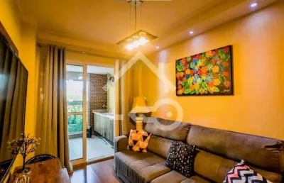 Apartamento com 3 quartos à venda na rua xingu, 305, vila valparaíso, santo andré por r$ 636.000