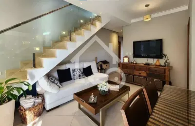 Cobertura com 3 quartos à venda na alameda dona tereza cristina, 747, nova petrópolis, são bernardo do campo por r$ 910.000