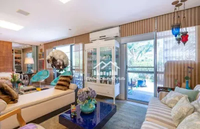 Vende apartamento garden com 250 m², 4 vagas e depósito, no morumbi
