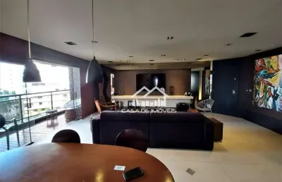 Aluga apartamento mobiliado em condomínio com serviços, com em moema.