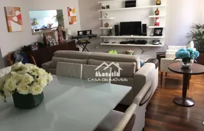Apartamento com 3 dormitórios à venda, 130 m², 3 dormitórios - moema - são paulo/sp