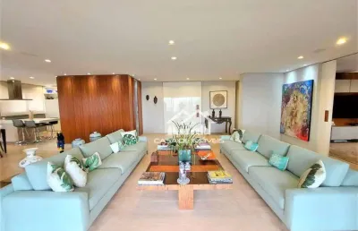 Apartamento para locação no jardim panorama, 4 suítes, 5 vagas