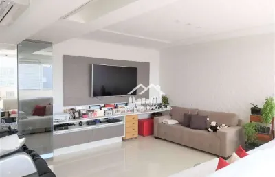 Apartamento duplex no brooklin, 125m², 2 suítes, 2 vagas