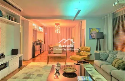 Apartamento totalmente mobiliado à venda, 200m², maravilhoso! pinheiros