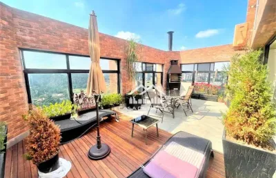 Cobertura triplex à venda no panamby, 400m², 3 suítes, 5 vagas