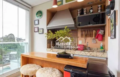 Vende lindíssimo apartamento em condomínio clube no panamby com 129m² e varanda gourmet.