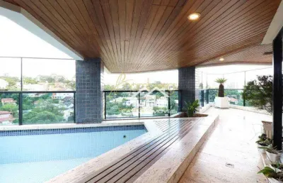 Vende apartamento com 440m², 4 suítes em rua fechada no panamby