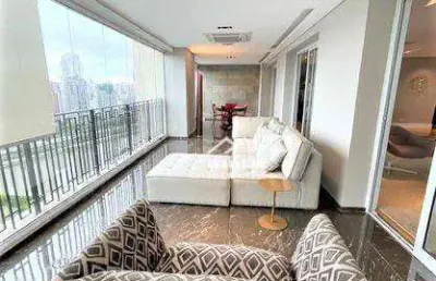 Apartamento para locação no parque cidade jardim, 255m², 3 suítes, 4 vagas