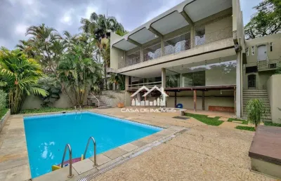 Vende mansão com 5 suíte, 8 vagas e piscina no morumbi.