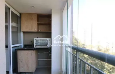 Vende apartamento com 38m², mobiliado e super planejado na vila andrade.