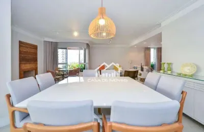 Vende apartamento com 225m², 3 suítes, 3 vagas e lazer no real parque.