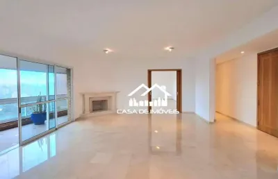 Vende ou aluga apartamento de alto padrão, com 400m², 4 suítes e 6 vagas no panamby.