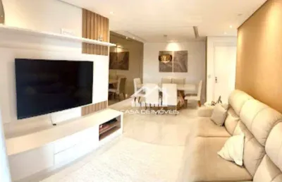 Vende apartamento com 110m² com 3 dormitórios, sendo 1 suíte, 2 vagas no  jardim vazani